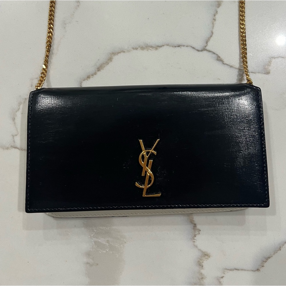 YSL phone holder crossbody bag